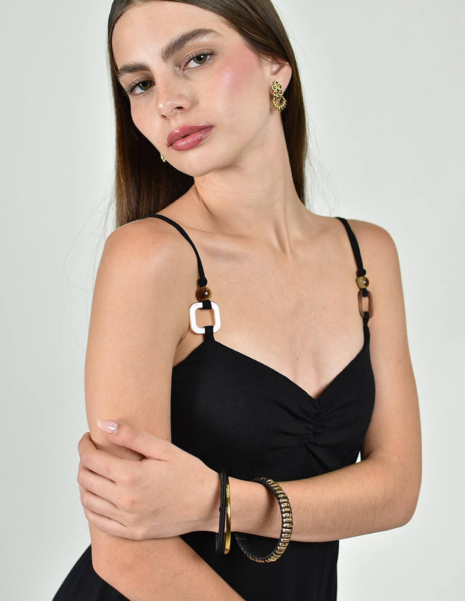 Vestido largo casual para mujer 5