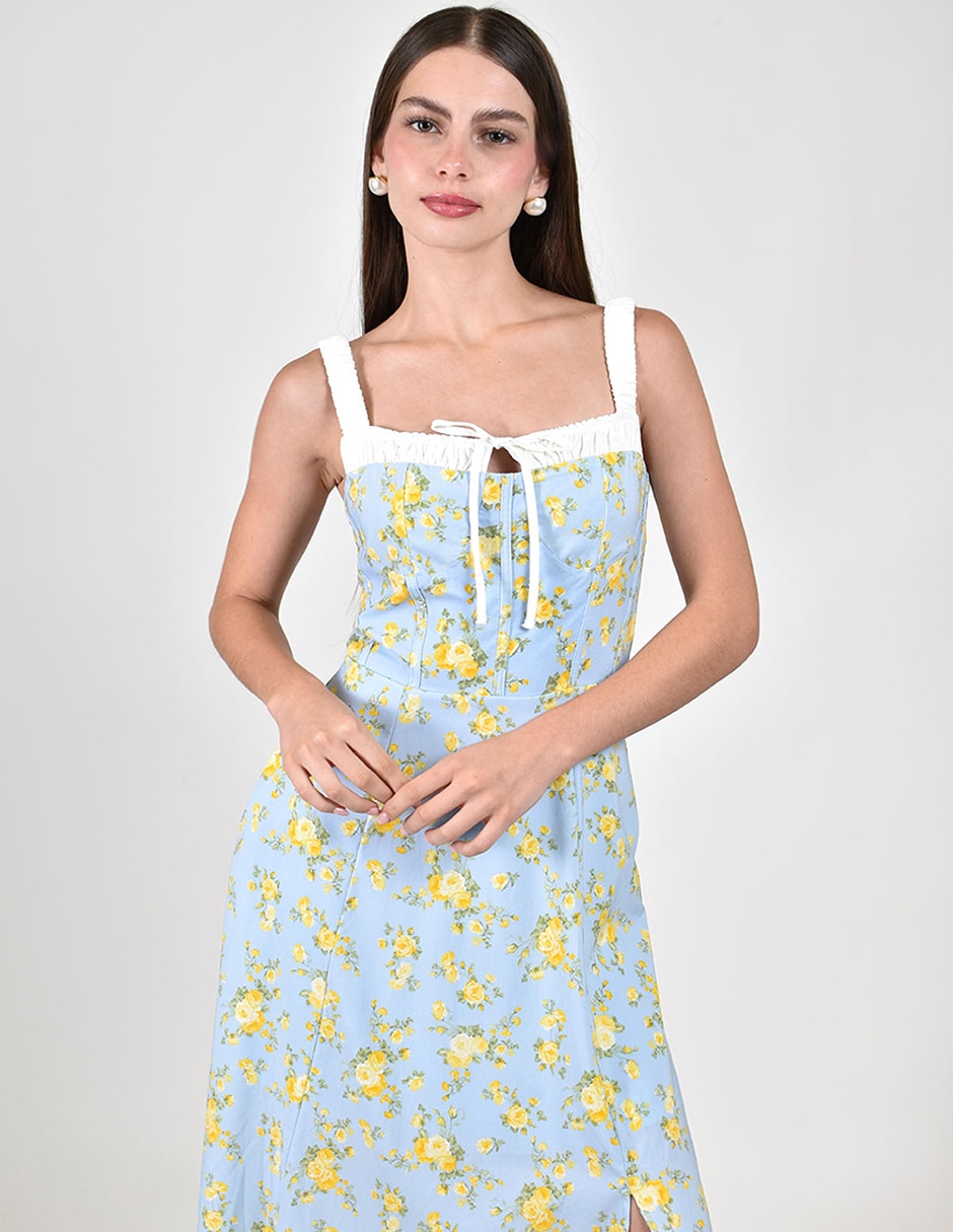 Vestido largo casual para mujer 2