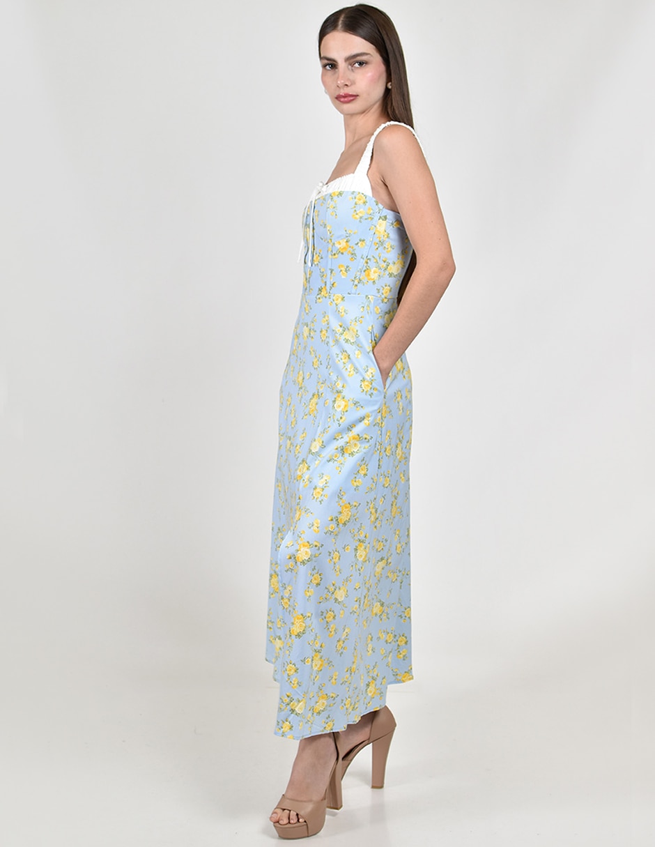 Vestido largo casual para mujer 4