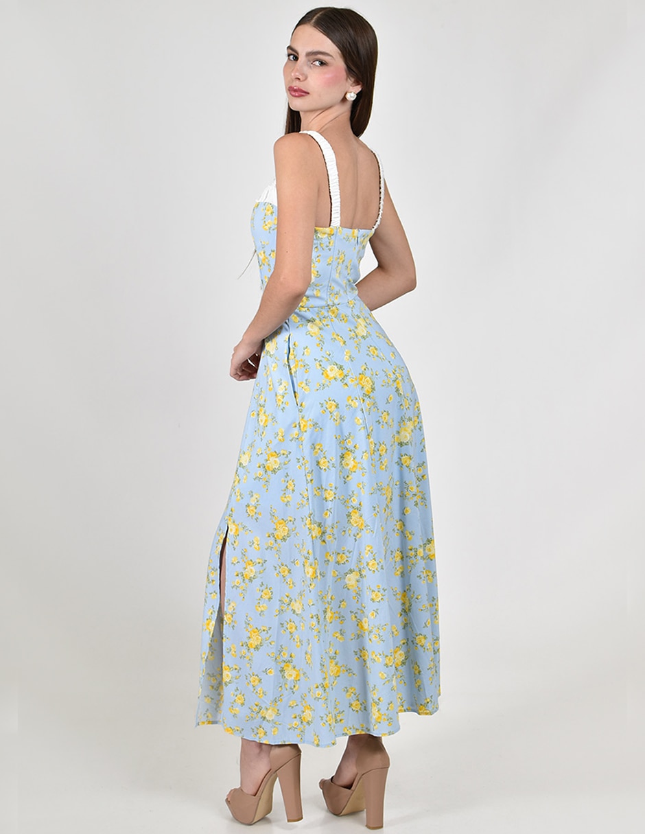Vestido largo casual para mujer 5