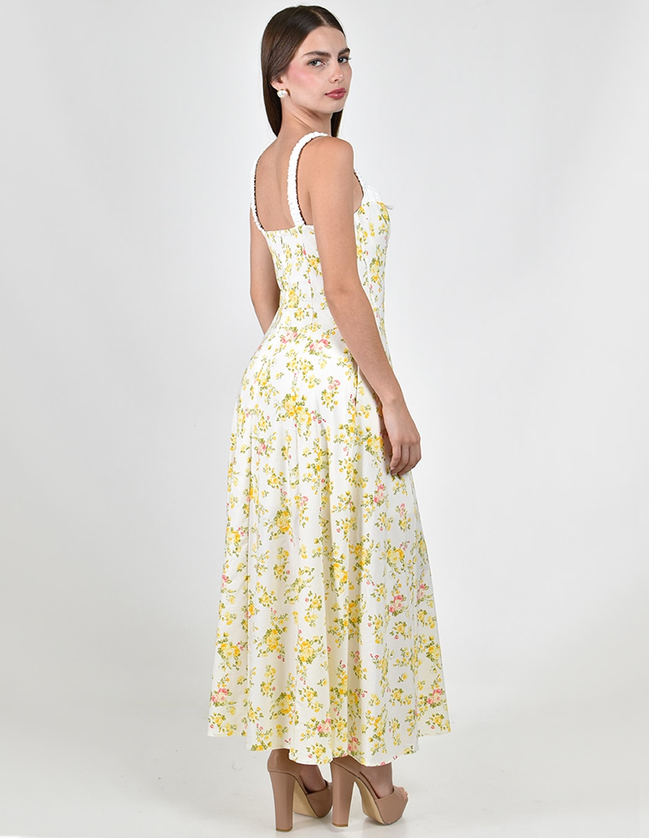Vestido largo casual para mujer 4