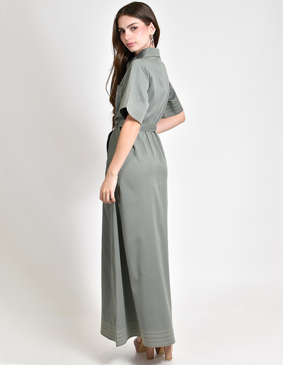 Vestido largo casual para mujer 5