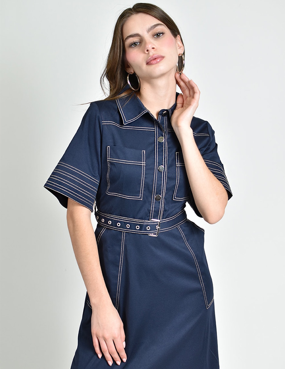 Vestido largo casual para mujer 3