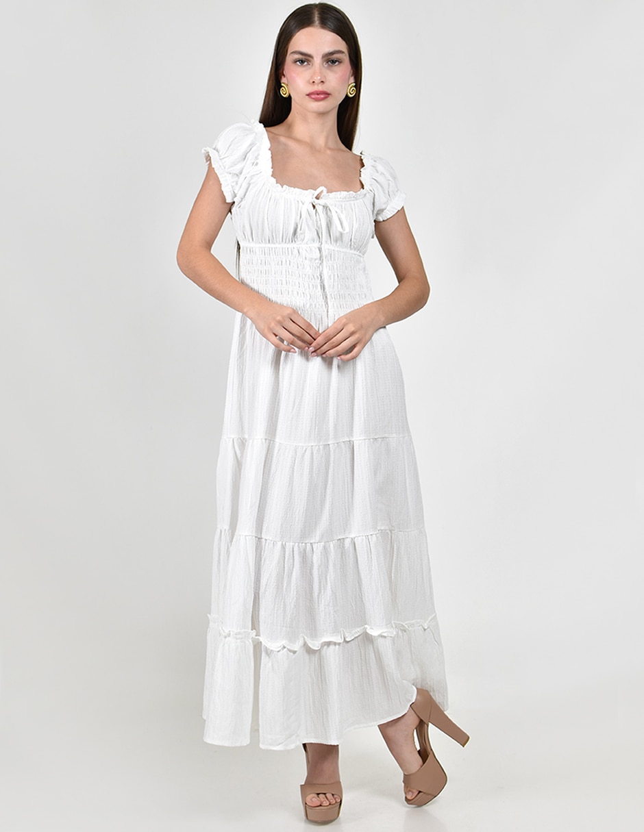 Vestido largo casual para mujer