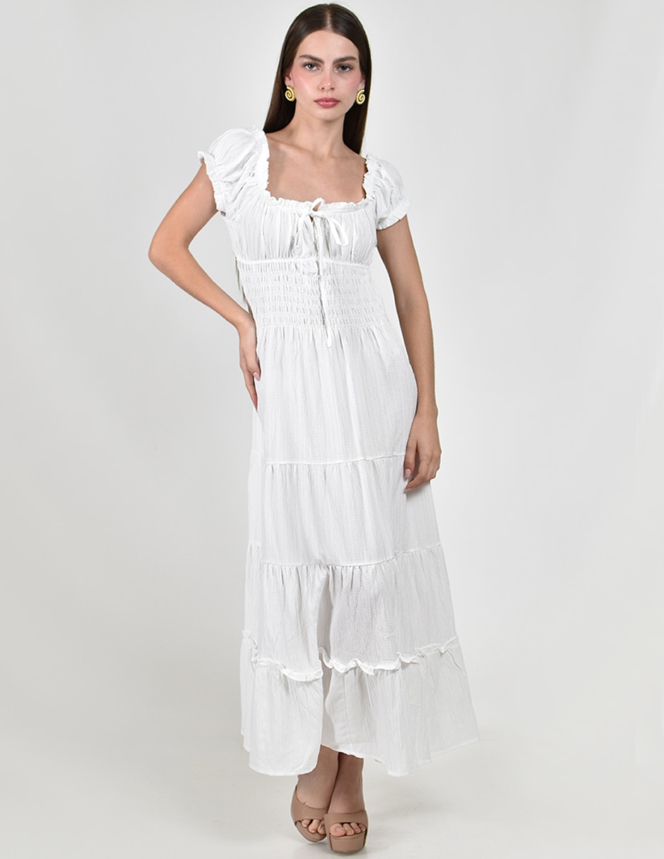 Vestido largo casual para mujer 2