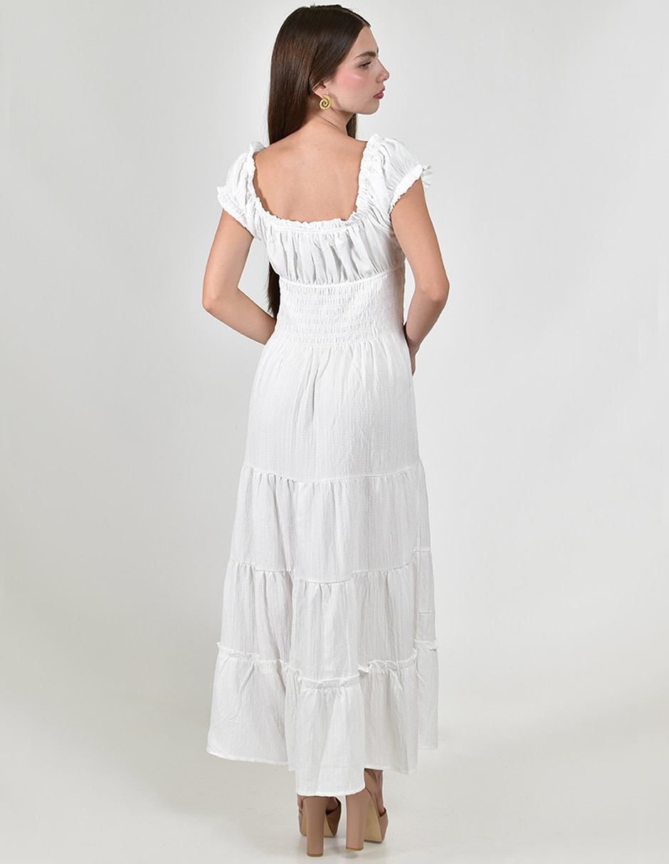 Vestido largo casual para mujer 5