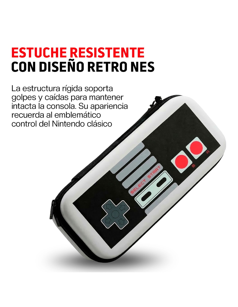 Estuche para consola Nintendo Switch Redlemon Rígido retro