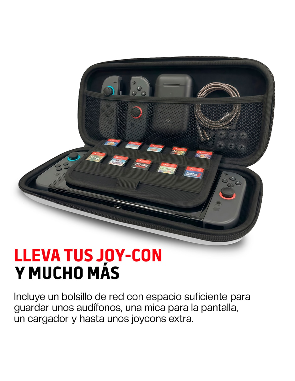 Estuche para consola Nintendo Switch Redlemon Rígido retro