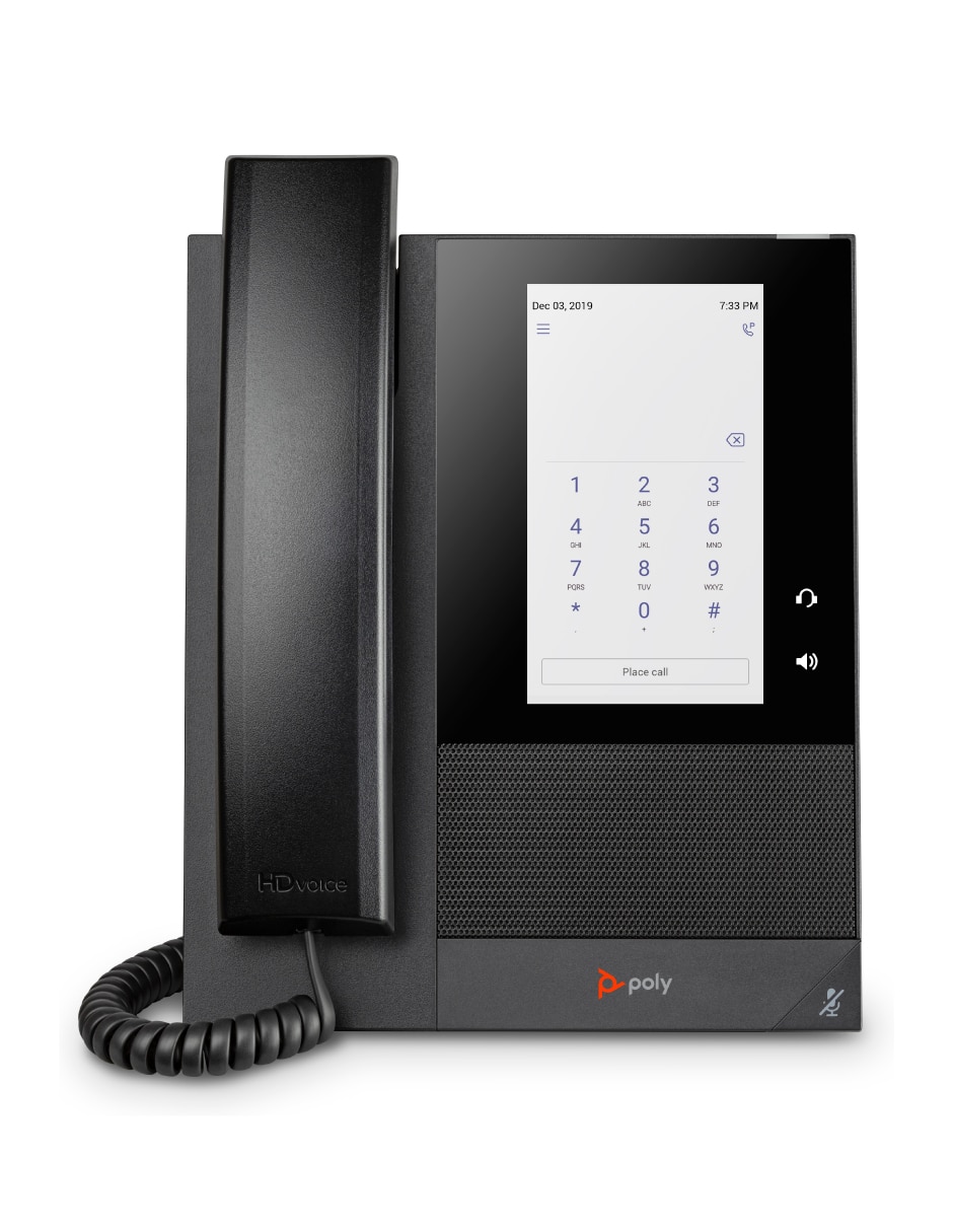 Teléfono alámbrico 1 auricular Poly 848Z8AA#AC3
