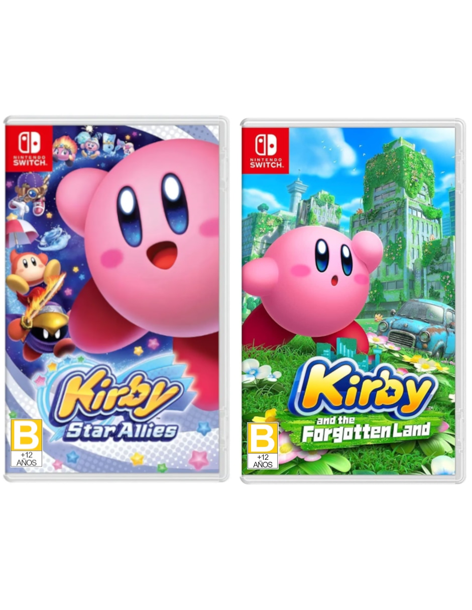 NINTENDO Kirby star allies + kirby and the forgotten land bundle para nintendo switch