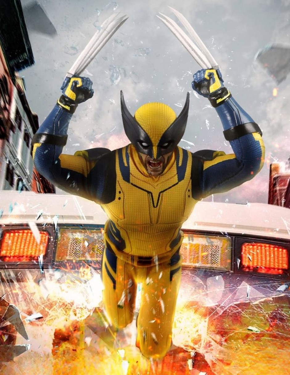 Figura de colección Deadpool Wolverine Deluxe 3