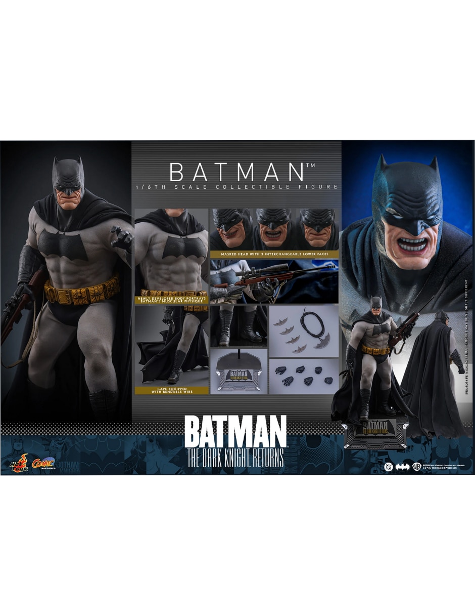 Figura de colección dc comics batman estándar hot toys