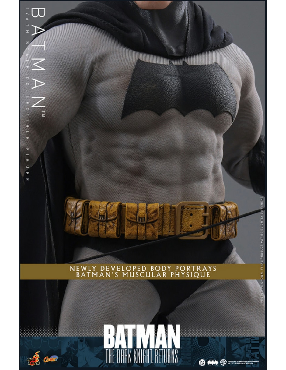Figura de colección dc comics batman estándar hot toys