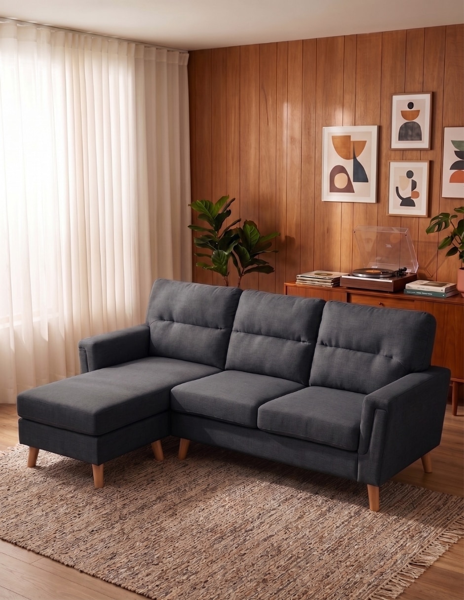 Sala modular Easy Living de poliéster