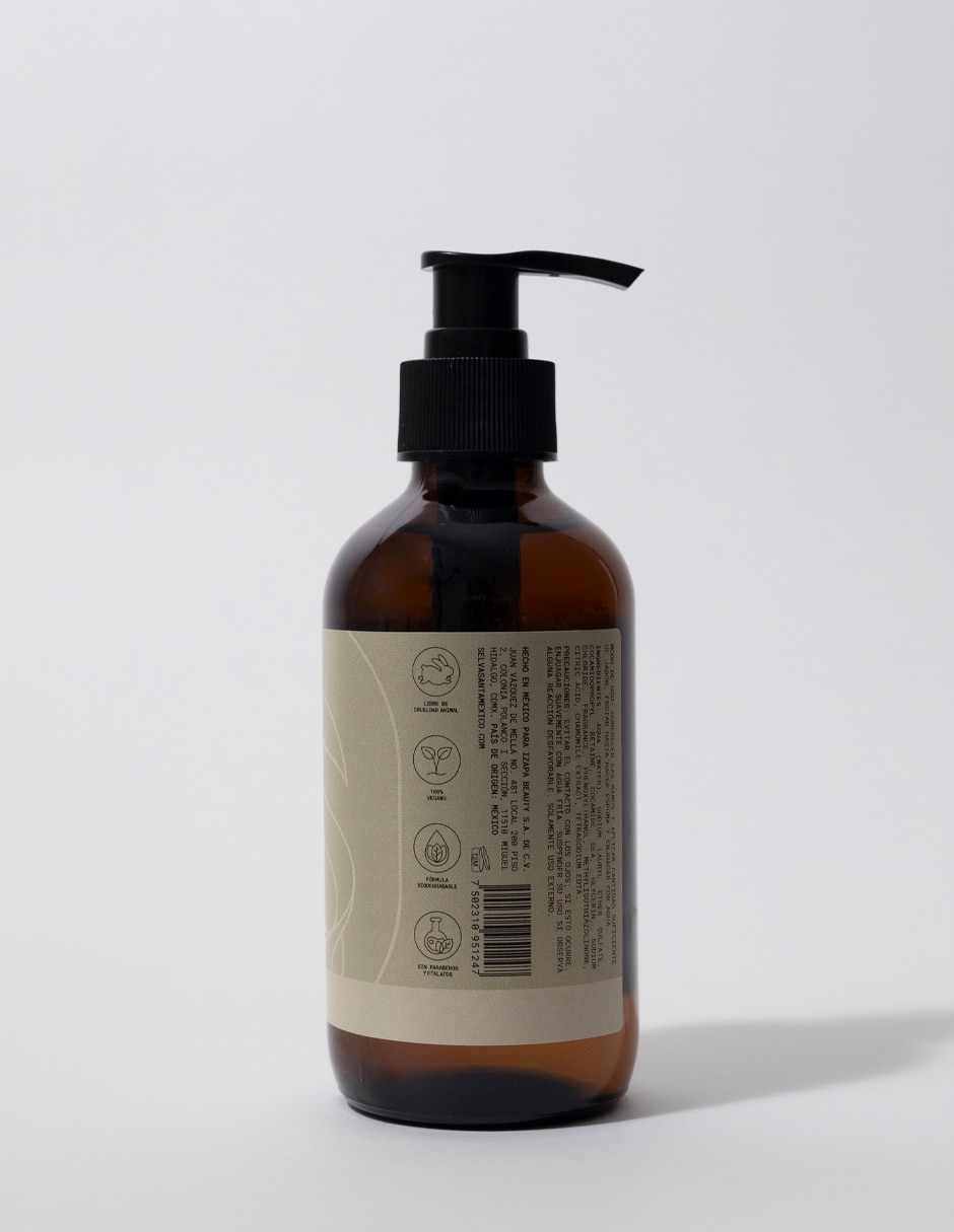 Jabón líquido para manos hojas de verbena y cáscara de bergamota