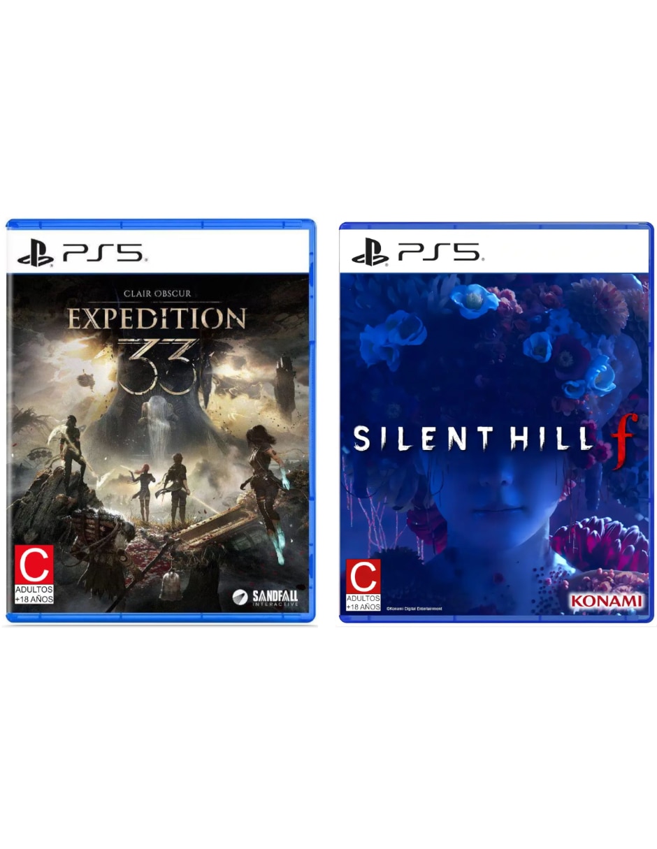 Clair obscur: expedition 33 + silent hill f bundle para ps5