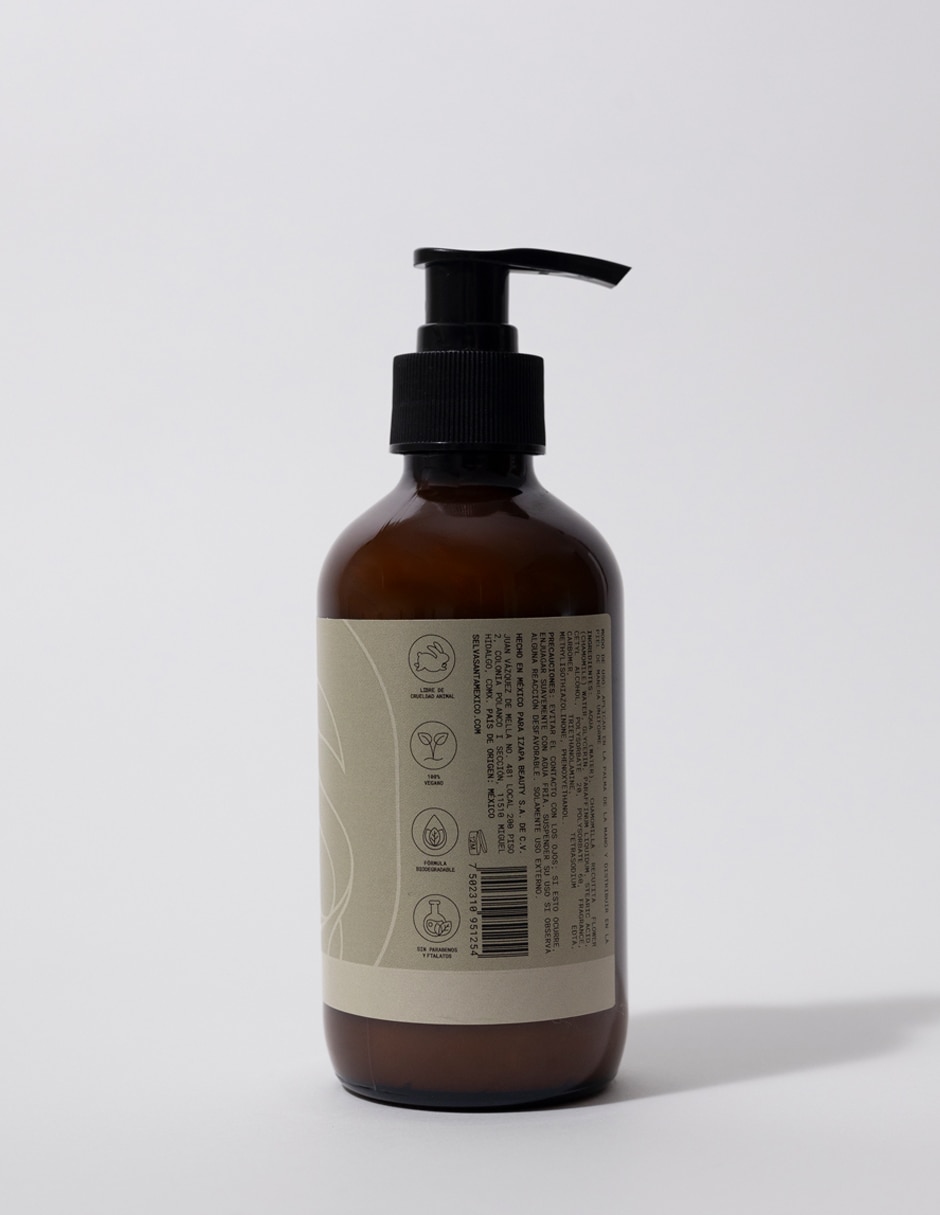 Crema para manos recomendada para hidratar día y noche Selva Santa todo tipo de piel