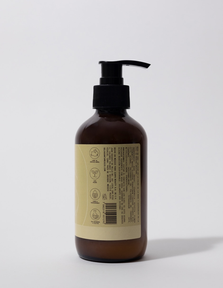 Crema para manos recomendada para hidratar día y noche Selva Santa todo tipo de piel