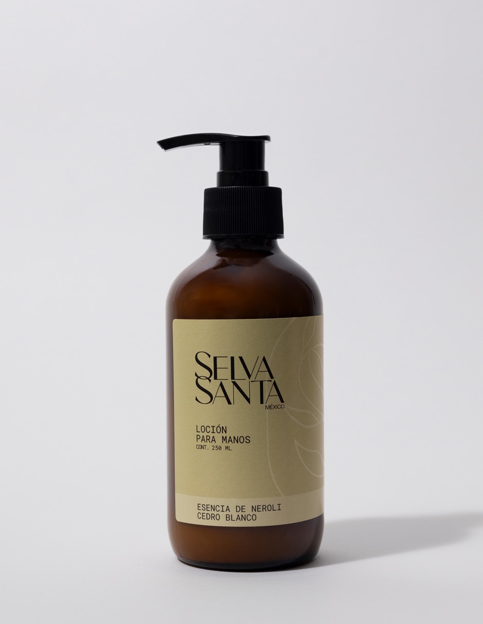 Crema para manos recomendada para hidratar día y noche Selva Santa todo tipo de piel