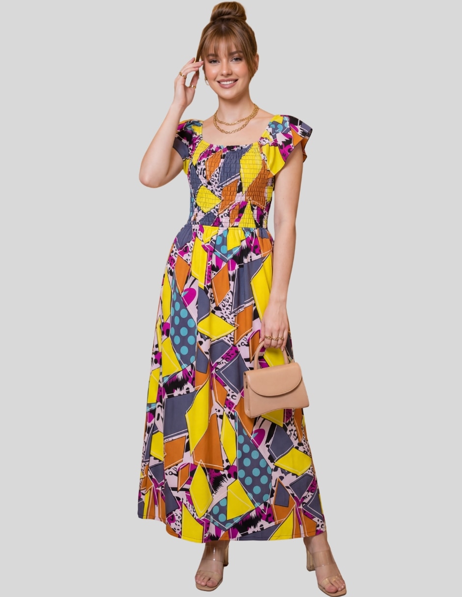 Vestido largo casual para mujer Vestido largo casual para mujer