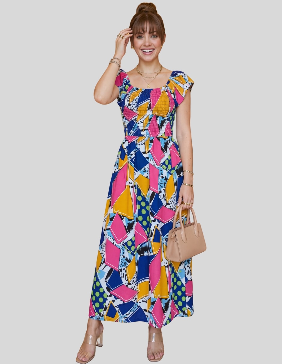 Vestido largo casual para mujer 6