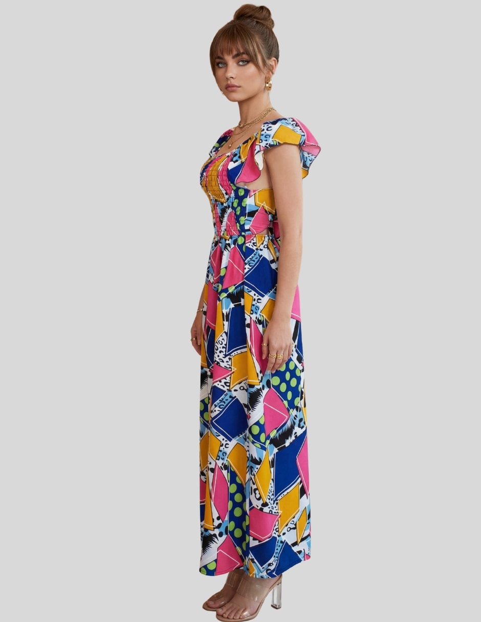 Vestido largo casual para mujer 2