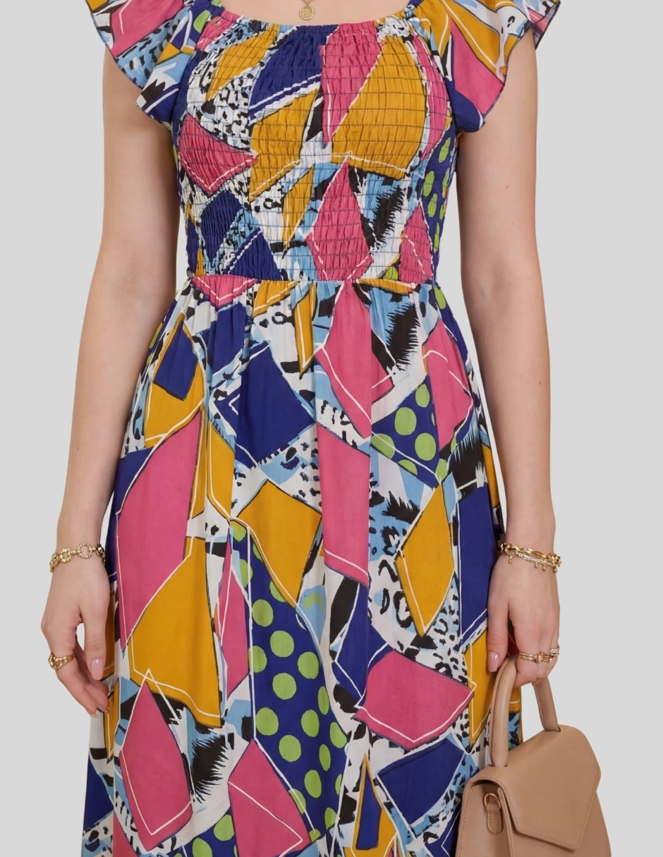 Vestido largo casual para mujer 7