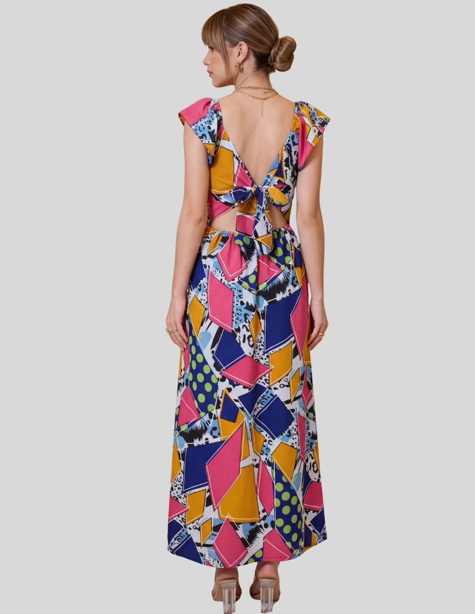 Vestido largo casual para mujer 3
