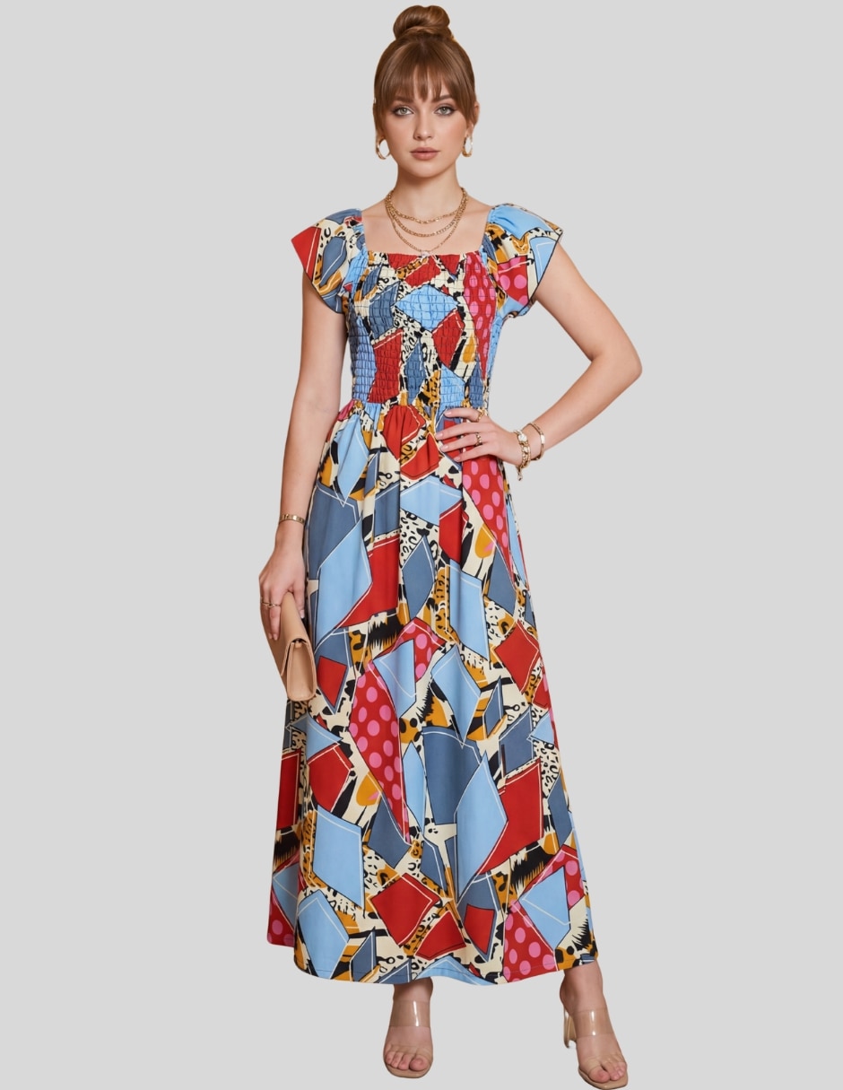 Vestido largo casual para mujer Vestido largo casual para mujer