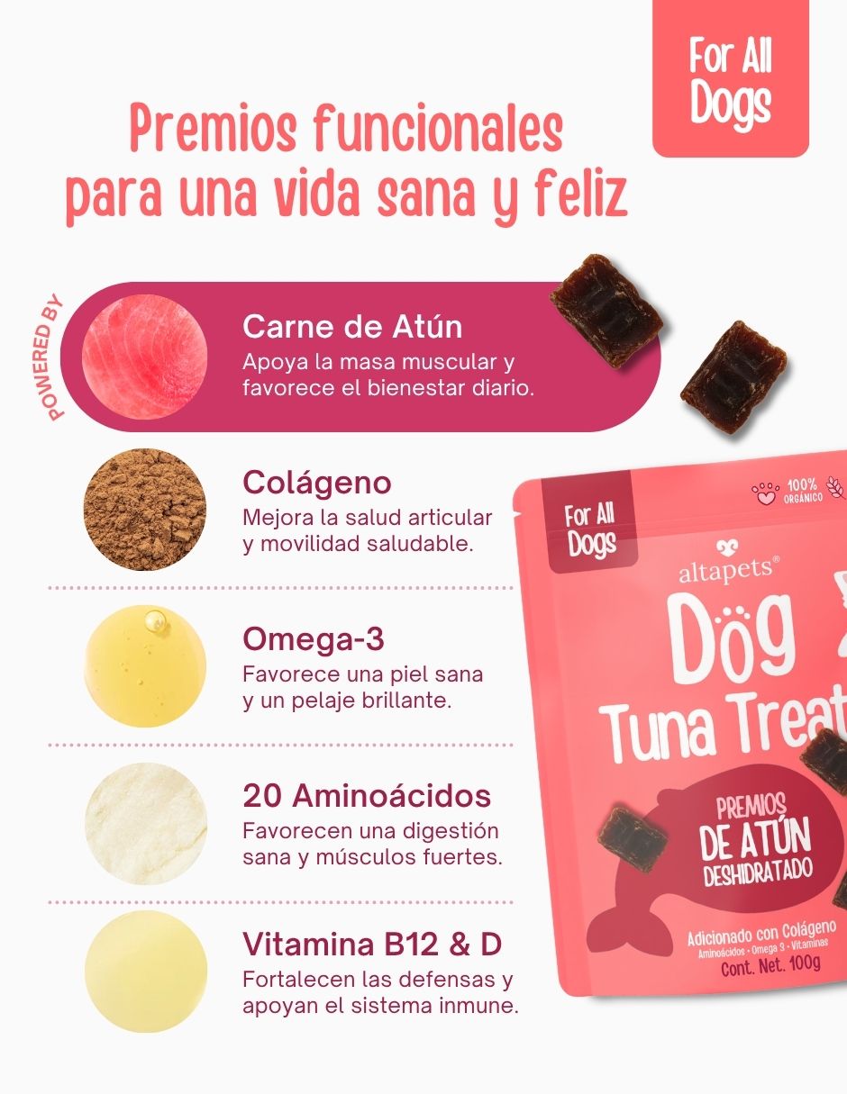Altapets de atÏn para perro etapa todas las etapas contenido individual