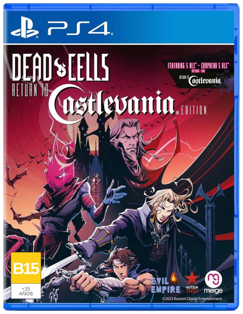 Dead cells edición retorno castlevania estándar para ps4