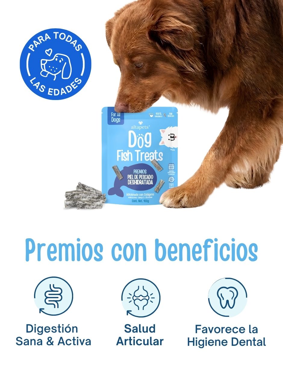 ALTAPETS de Pescado para Perro etapa Todas las etapas contenido Individual piezas