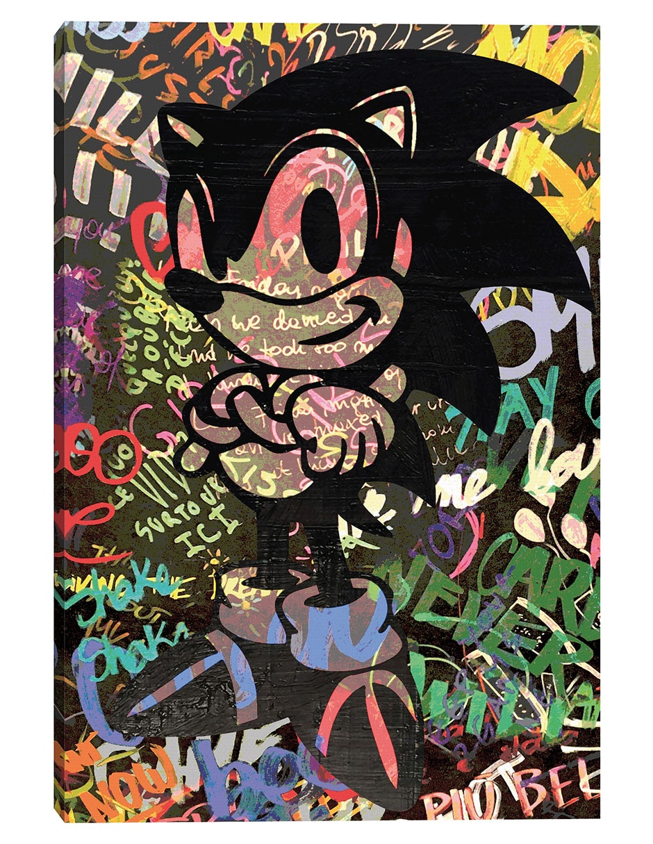 Cuadro Sonic por The Pop Art Factory técnica Impresión Cuadros JR