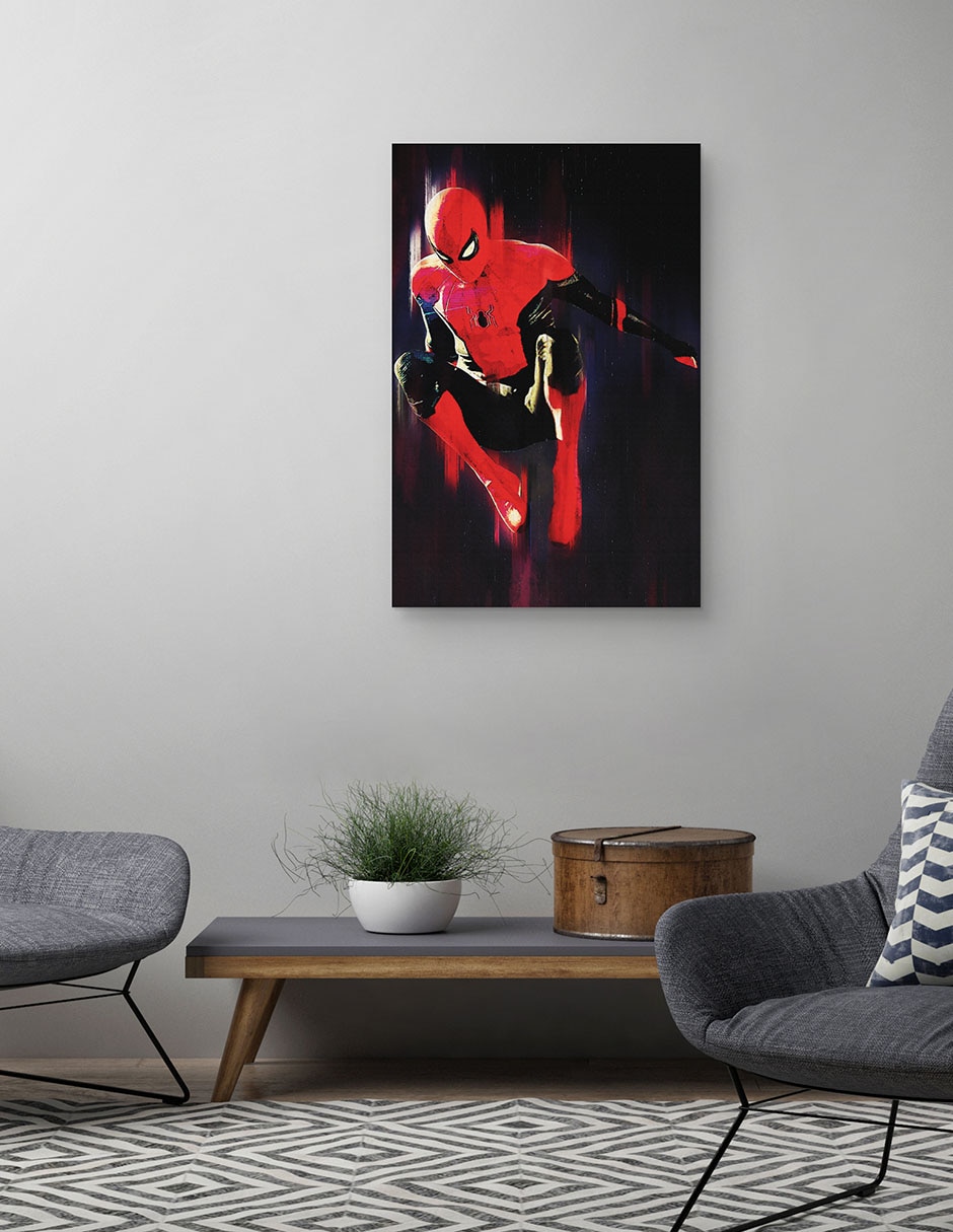 Cuadro Hombre araña por Gunawan RB técnica impresión 2