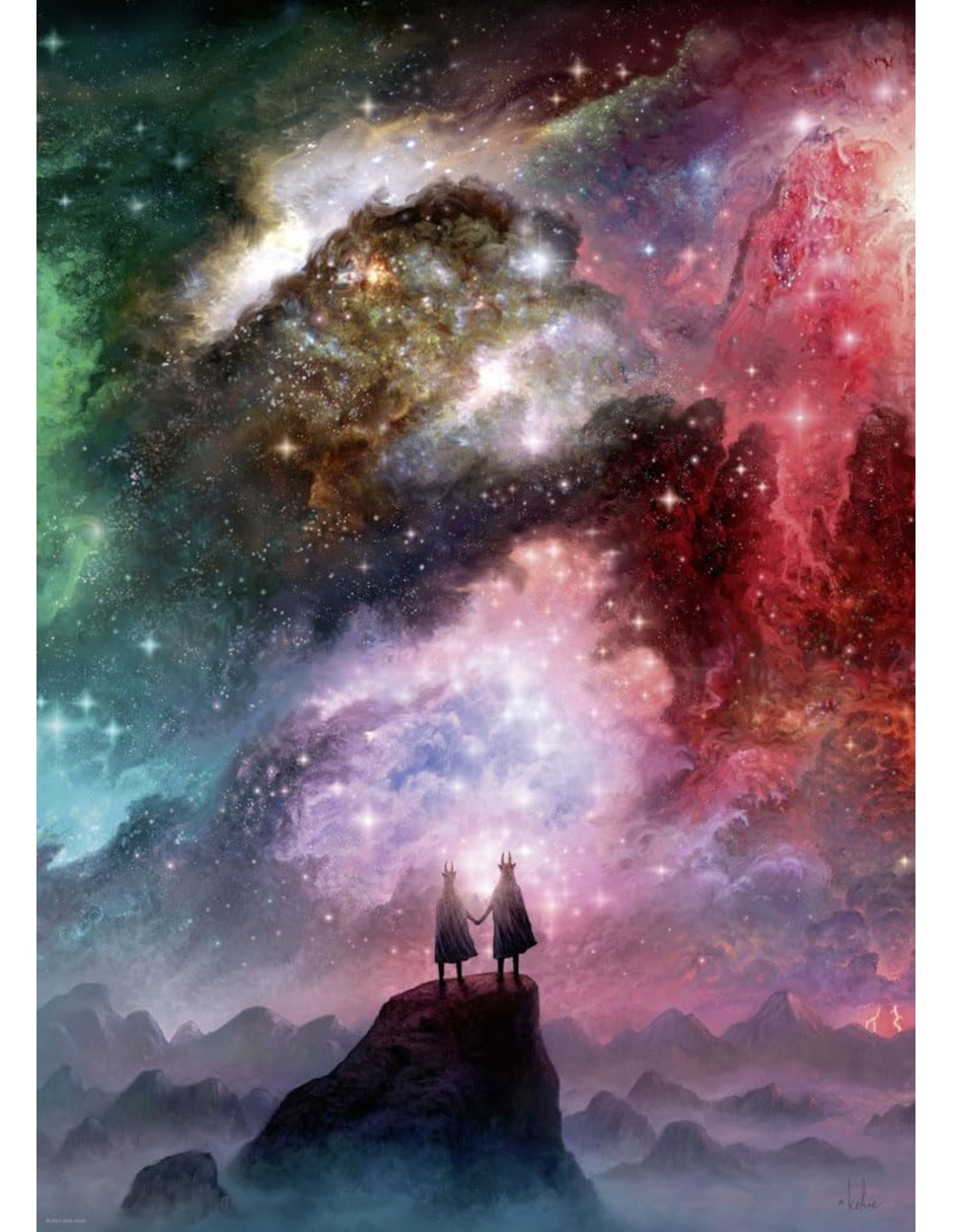 Rompecabezas artistas modernos Inner Mystic: Polvo cósmico Heye 1000 piezas