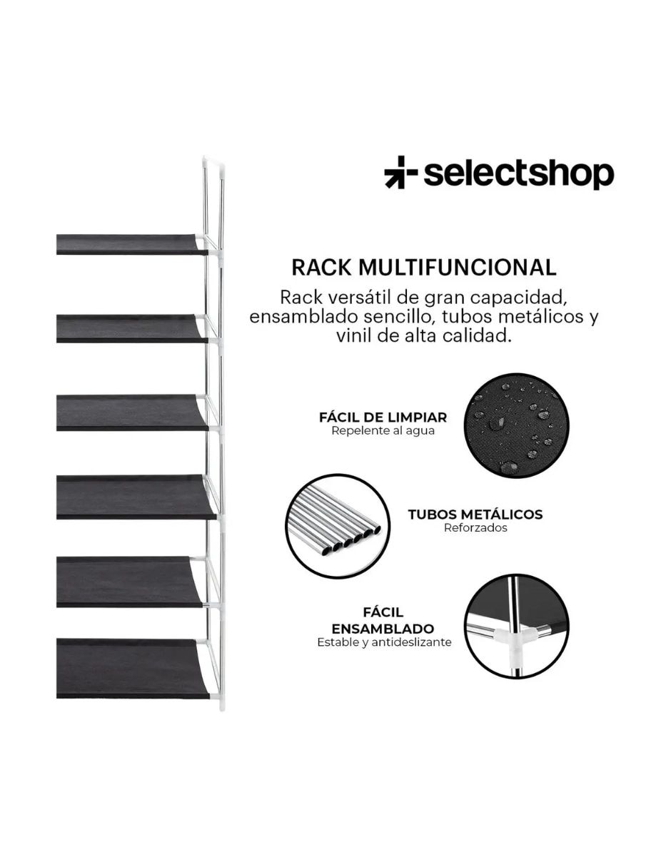 Zapatera armable tubular para 18 pares de zapatos 2
