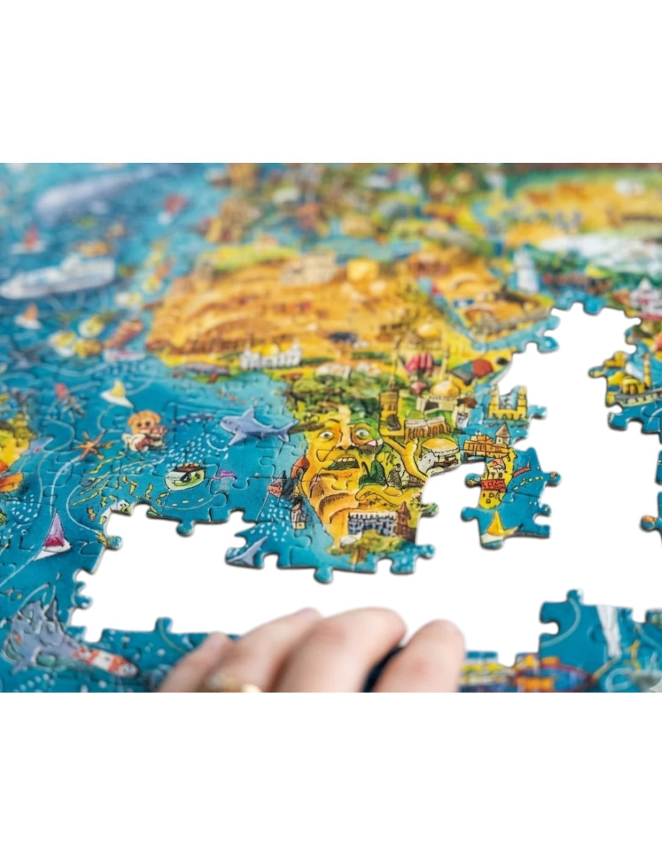 Rompecabezas Artistas Modernos Sara Drake: Mundo Miniatura Heye 2000 piezas