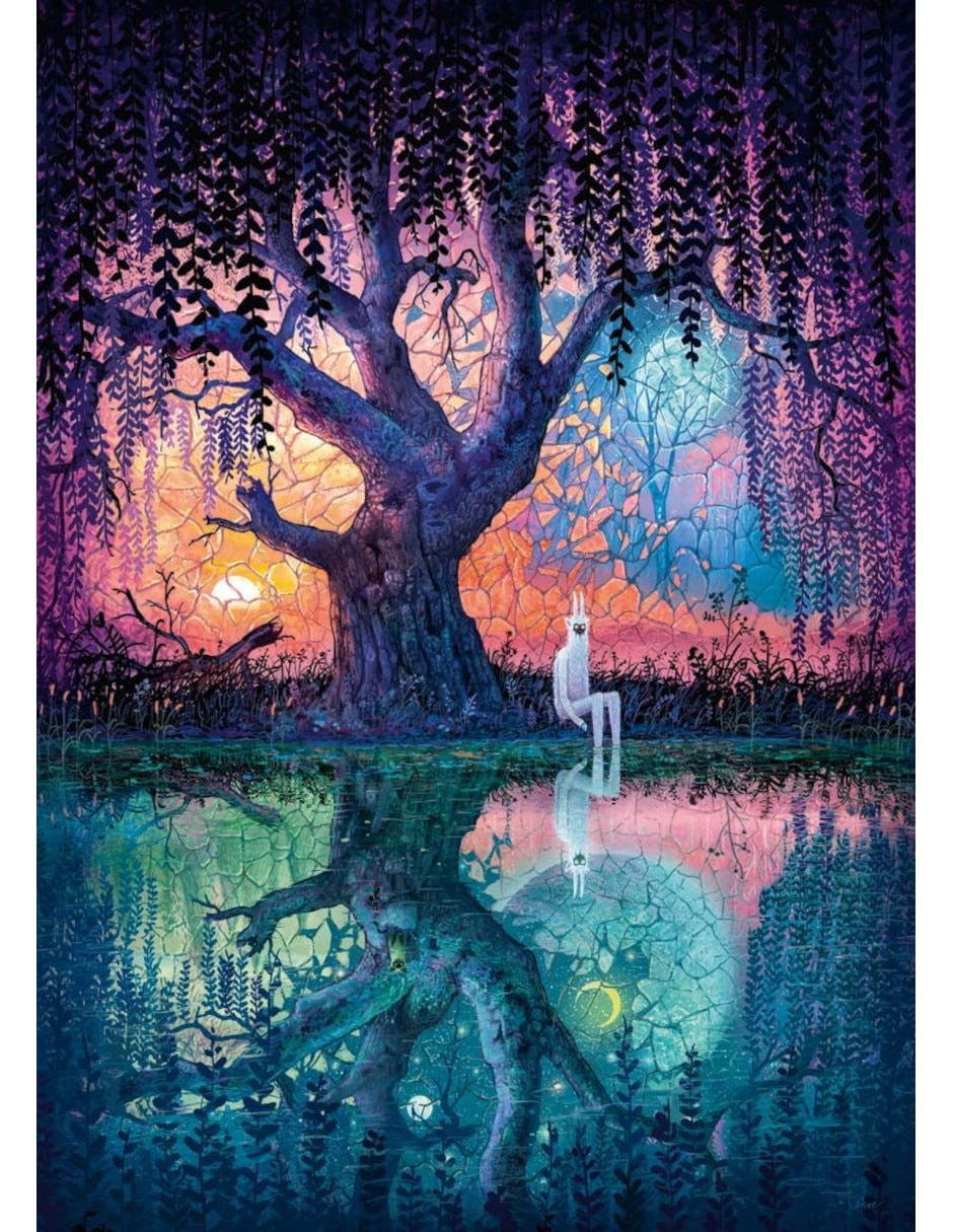 Rompecabezas artistas modernos Inner Mystic: Mundos rojos 1000 piezas Rompecabezas artistas modernos Inner Mystic: Mundos rojos 1000 piezas