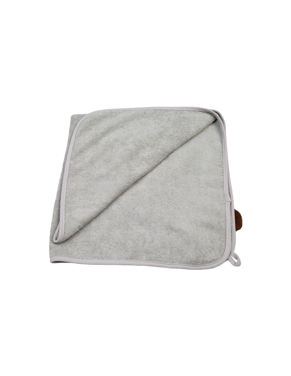 Toalla con gorro toalla con capucha 75x75cm de algodón 2
