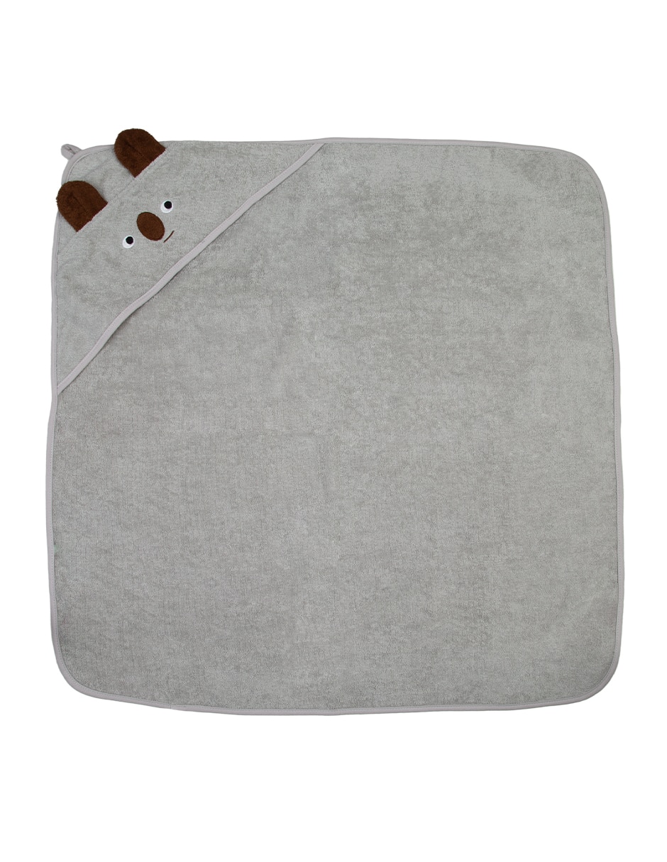 Toalla con gorro toalla con capucha 75x75cm de algodón 3