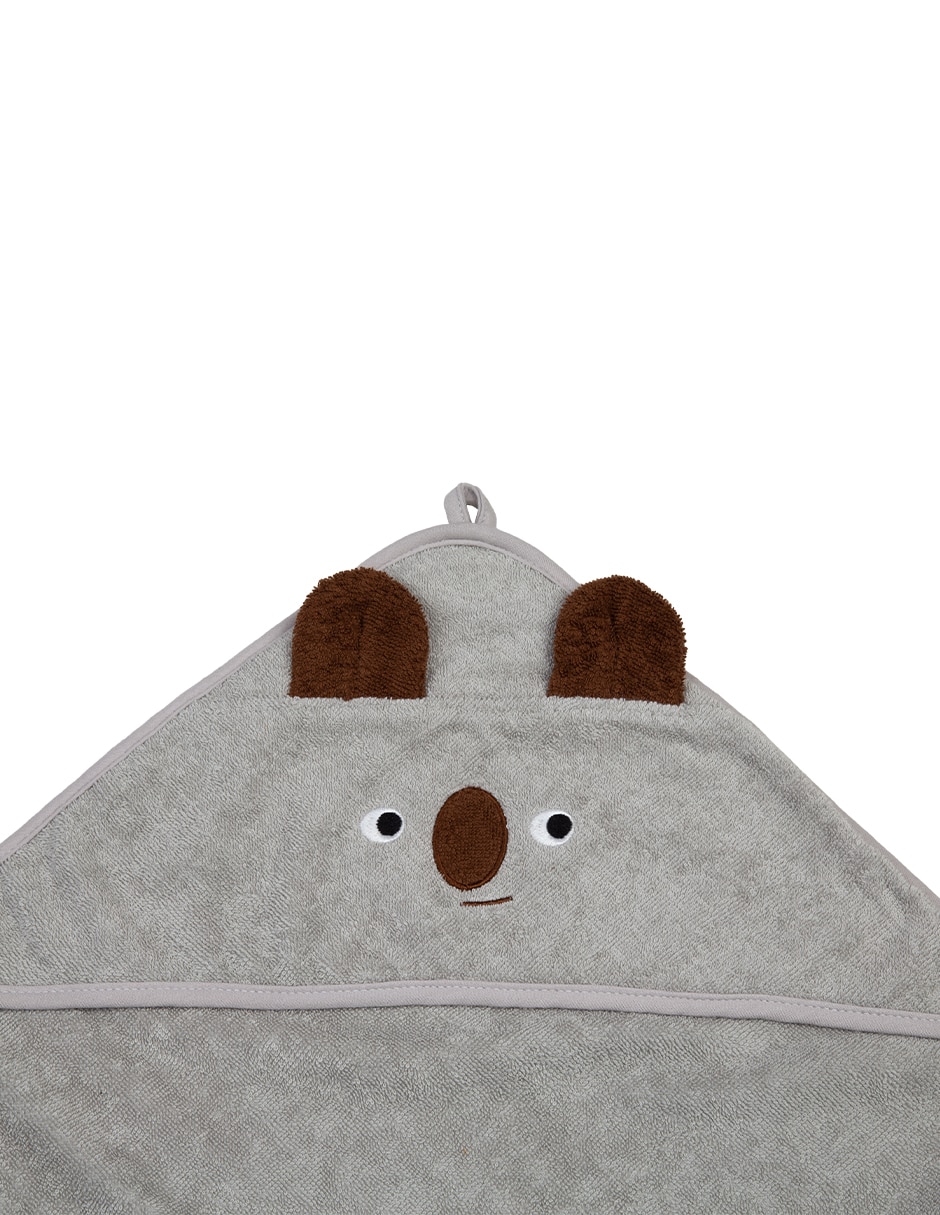 Toalla con gorro toalla con capucha 75x75cm de algodón 7