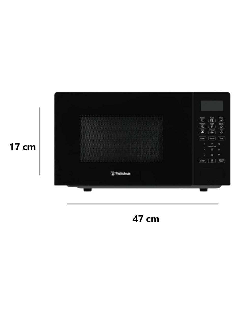 Horno de microondas de convencional white westinghouse modelo wkmww2008 de