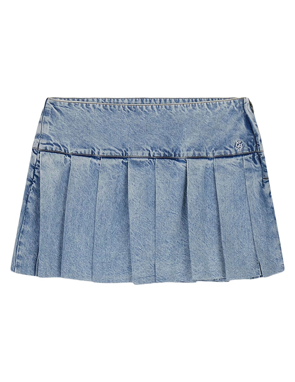 Falda mini a la cintura Falda mini a la cintura
