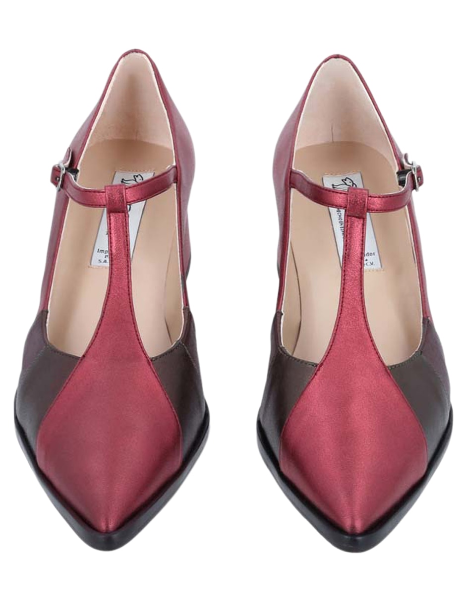 Zapato Mary Jane de piel para mujer 2