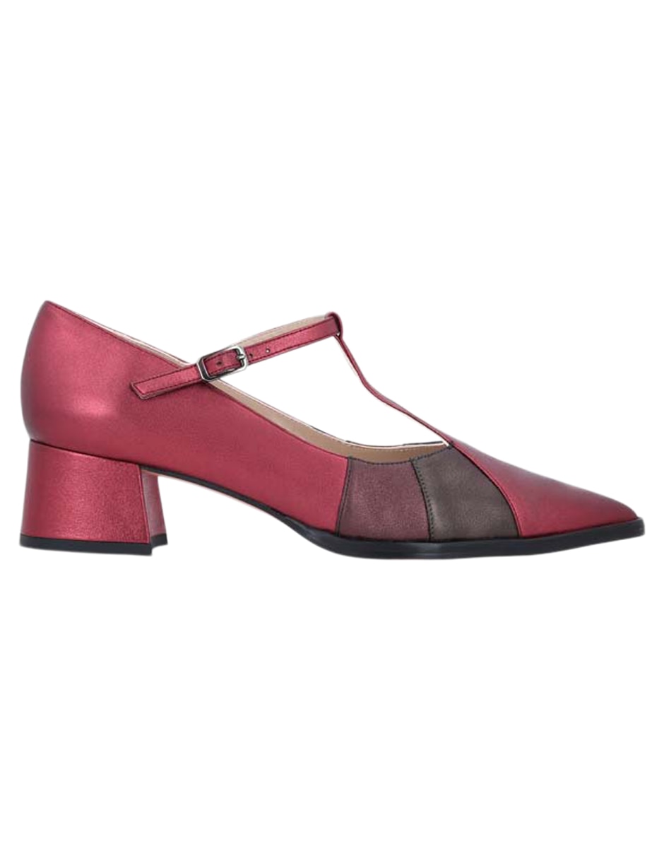Zapato Mary Jane de piel para mujer 4