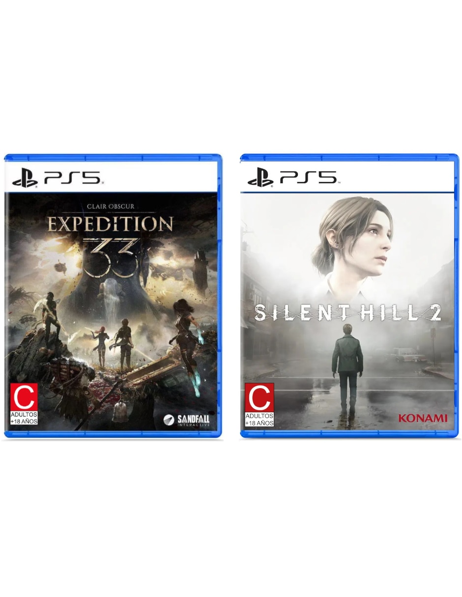 Clair obscur: expedition 33 + silent hill 2 bundle para ps5