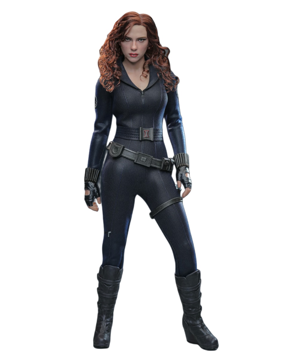 Figura de colección iron man 2 black widow estándar hot toys