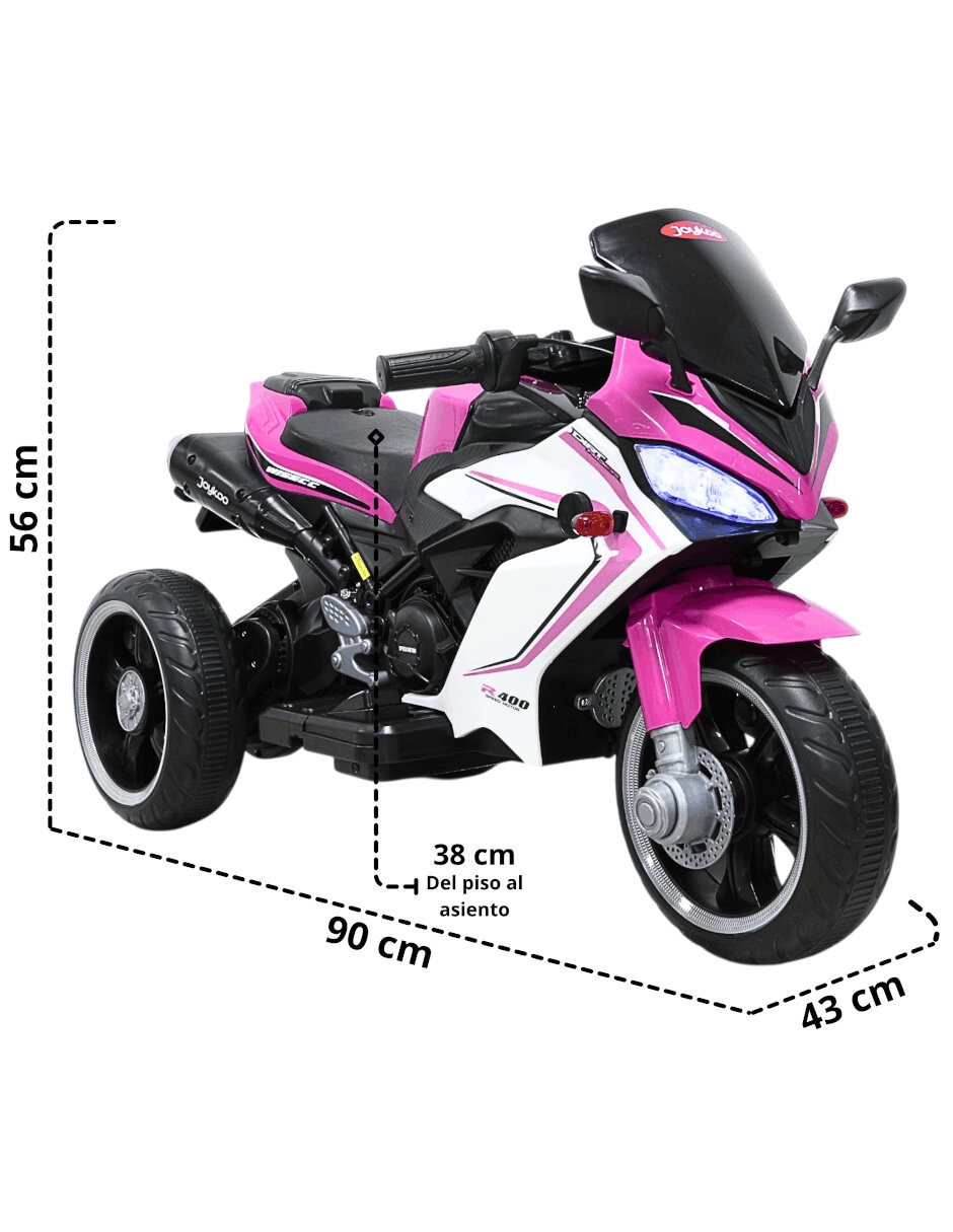 Moto montable recargable unisex 8
