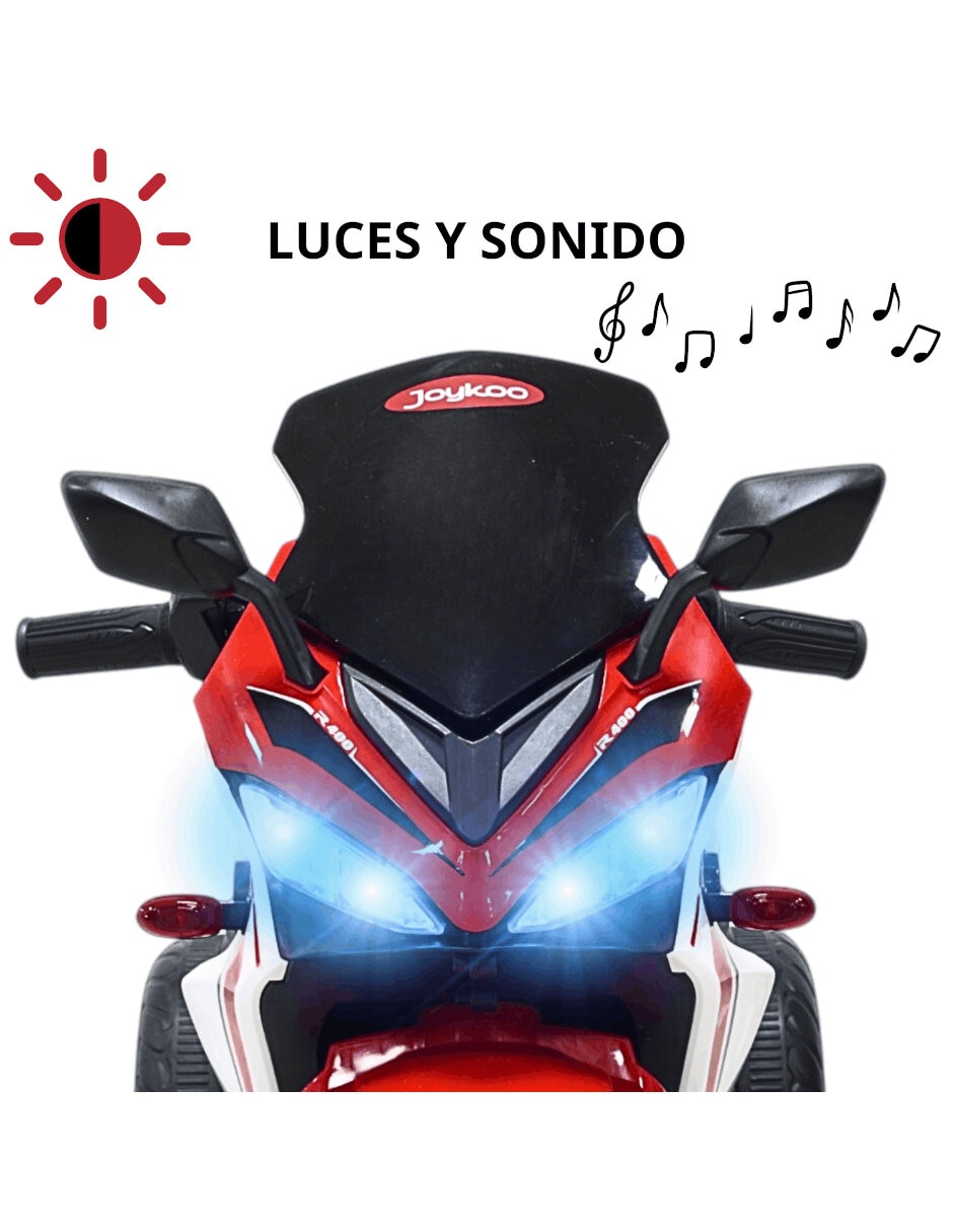 Moto montable recargable unisex 6