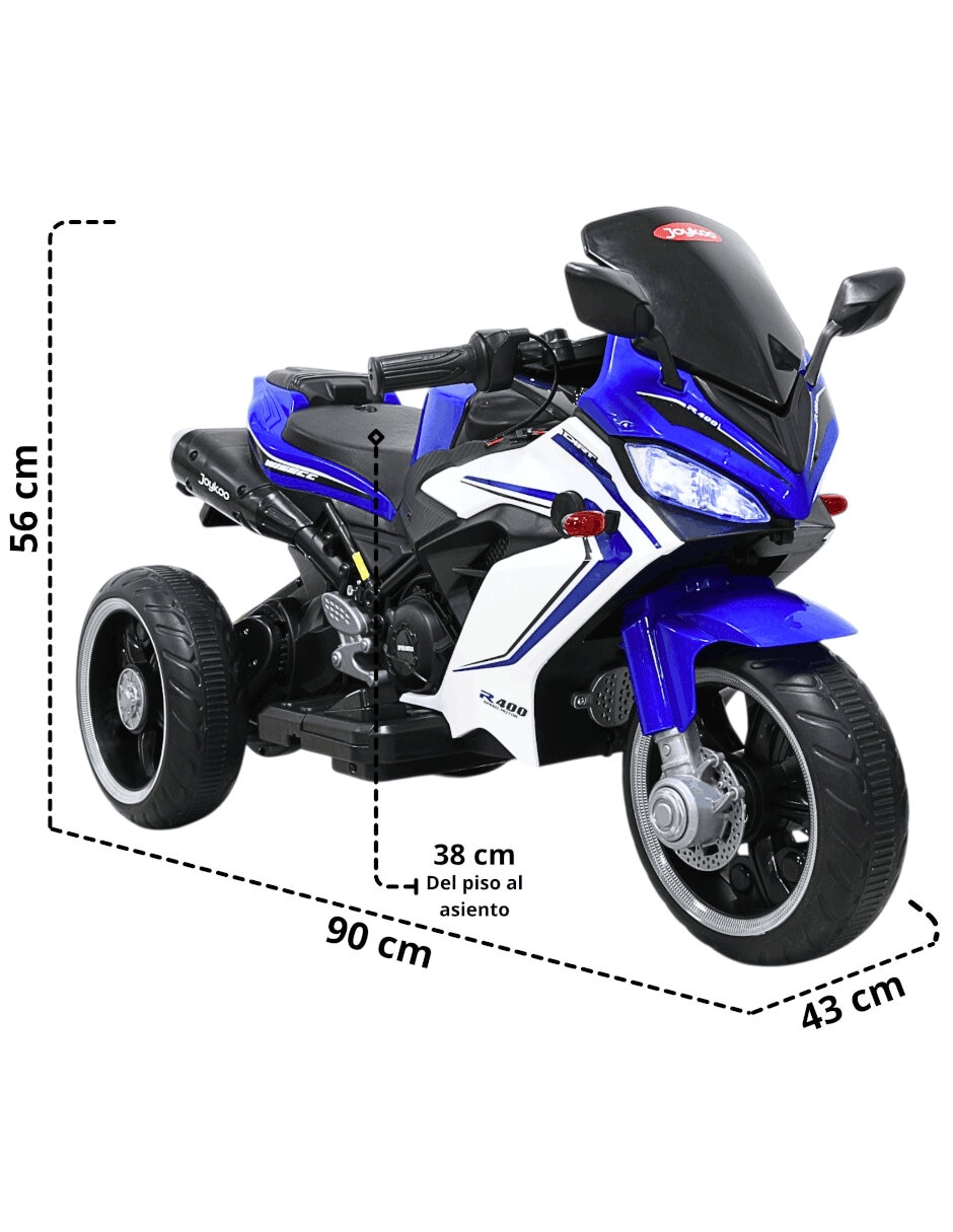 Moto montable recargable unisex 2